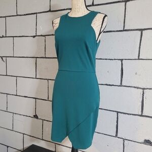 Zara Teal Sleeveless Dress- fits like EU- Medium